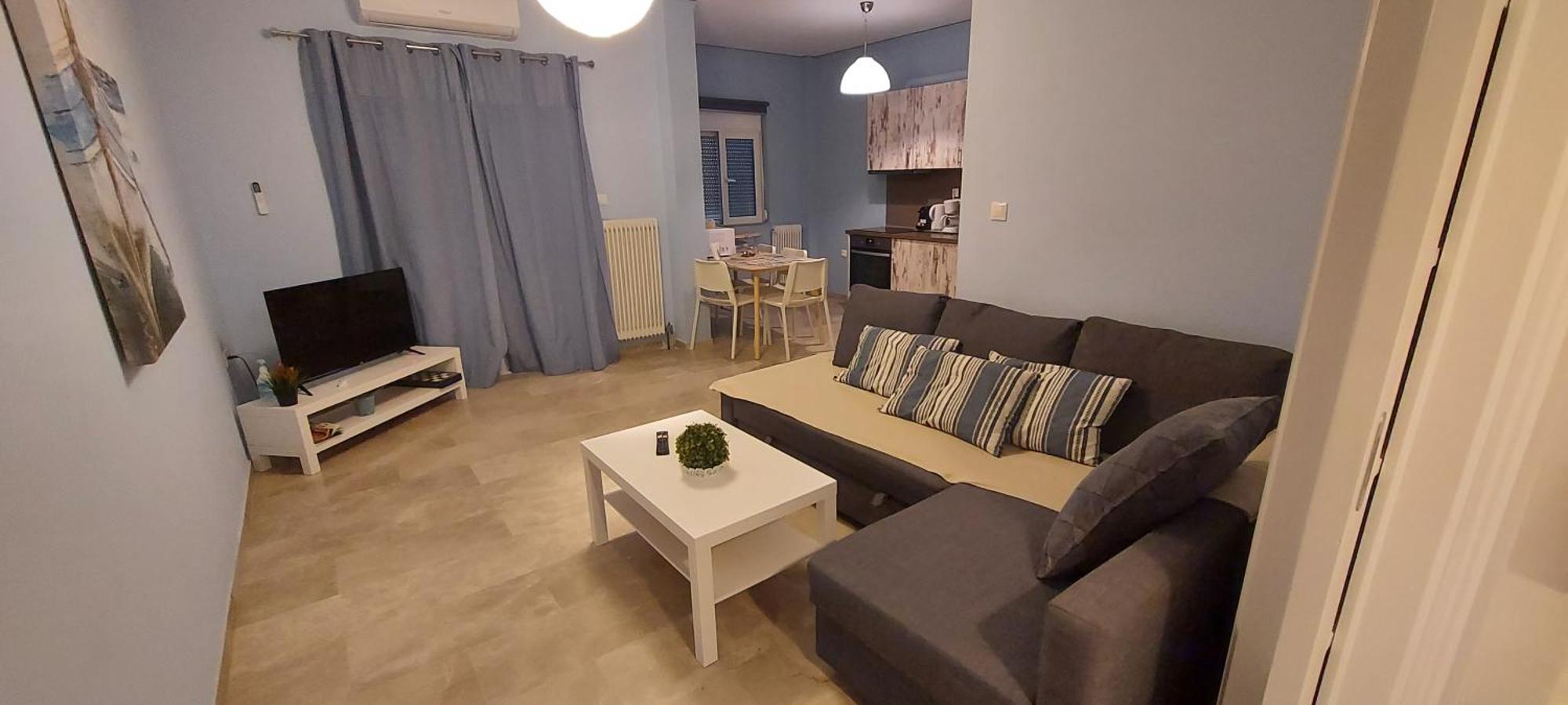 Poseidon Blue Apartamento Loútsa Exterior foto